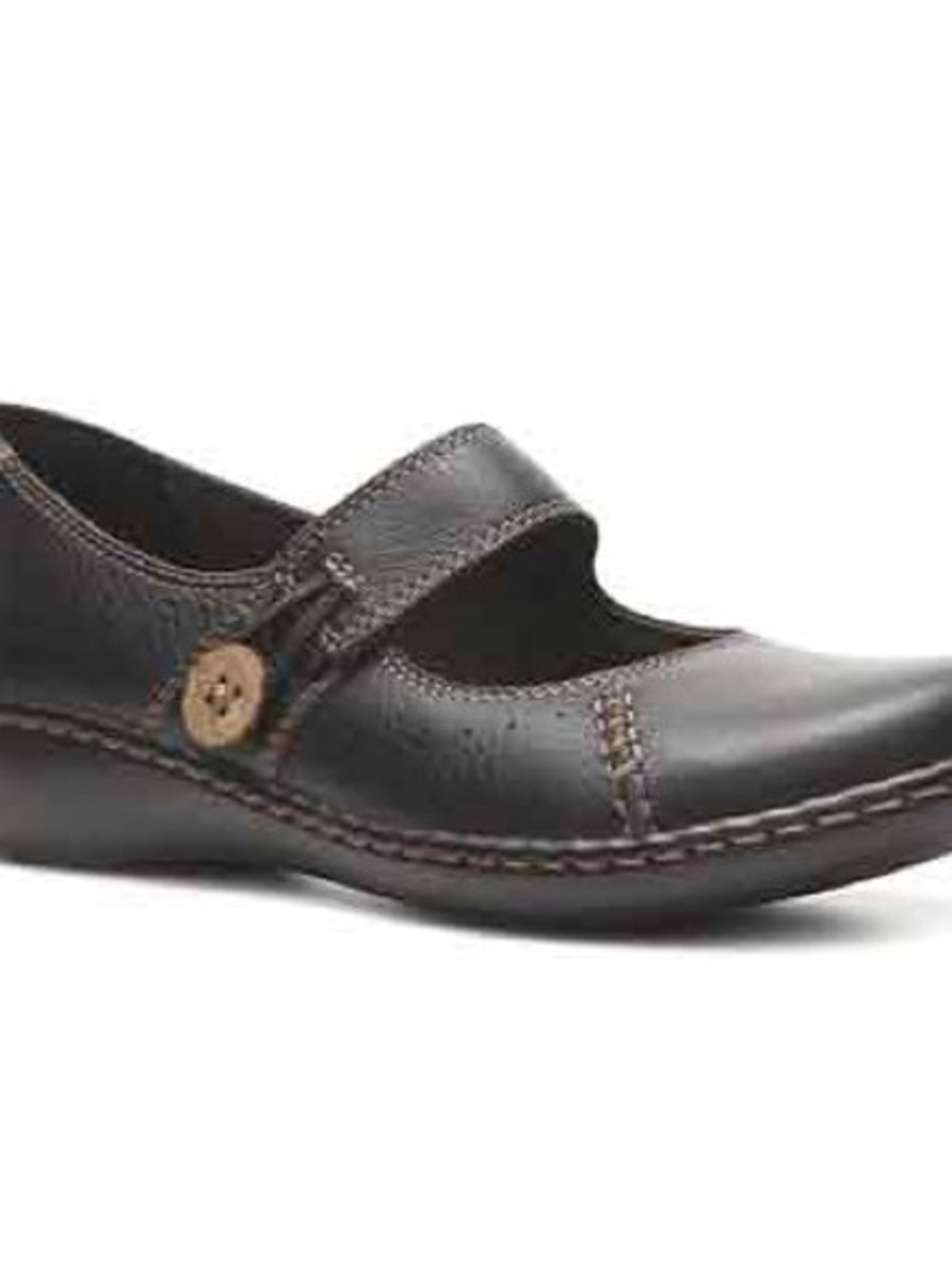 Clarks Ashland Krisp Black Ladies Mary Janes size 7.5 good condition